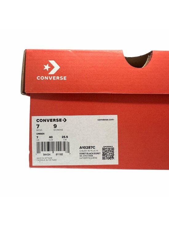 ⭐CONVERSE Chuck 70 Plus Hi Gems Sz 7 Mens Platform Shoes Pearls Sneaker A10287C⭐ main image 8